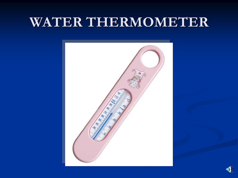 WATER THERMOMETER